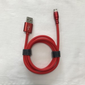 Быстрая зарядка Алюминиевый корпус Круглый TPE USB-кабель для микро-USB, типа C, зарядки iPhone от молнии и синхронизации