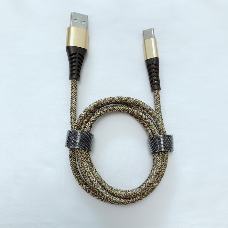 Хорошая цена Новый плетеный изгиб Flex Быстрая зарядка Круглый алюминиевый корпус USB-кабель для передачи данных для микро-USB, тип C, iPhone заряд молнии и синхронизация